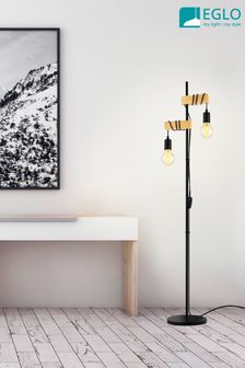 Eglo Black Townshend Floor Lamp