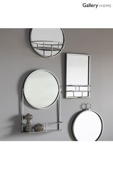 Gallery Home Silver Tailem Rectangle Mirror