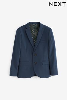 Blue Tailored Fit Suit Jacket (12mths-16yrs) (U74249) | £39 - £51