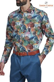 Buy Men's Simon Carter Green Shirts 