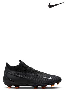 Nike Black Phantom Academy Firm Ground Football Boots (U78986) | £85