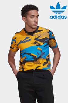 adidas Originals Yellow Camo Series Allover Print T-Shirt