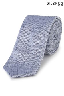 Skopes Blue Paisley Tie And Pocket Square
