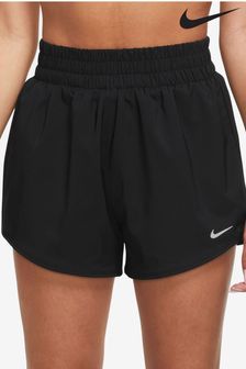 Nike Black One Dri-FIT High-Rise 3-inch Shorts (U84474) | £38