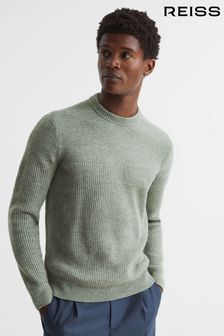 Buy Men's Jumpers Reiss Green Knitwear 