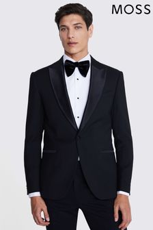 MOSS Slim Fit Black Dress Jacket (U86251) | £119