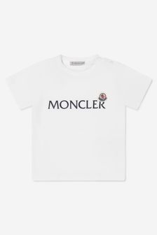 Moncler Enfant Baby Boys Chest Logo Print T-Shirt