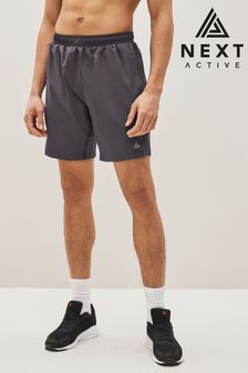 Slate Grey Active Gym & Running Shorts (U86734) | £20