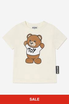 Moschino Kids Teddy Bear Print T-Shirt
