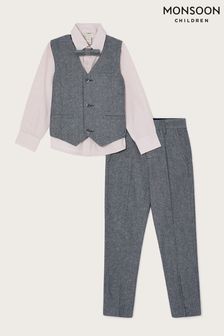 Monsoon Grey Four-Piece Suit (U94354) | £60 - £75