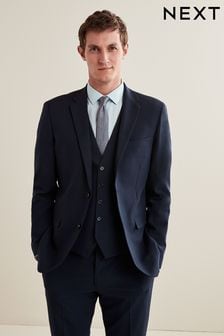 Navy Slim Essential Suit (U96006) | £55
