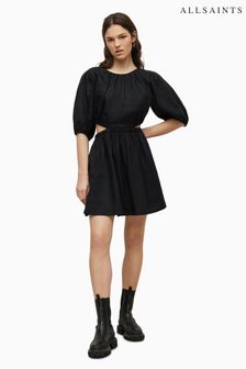 AllSaints Black Colette Dress