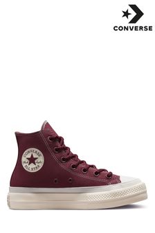 Converse | Women's Red Trainers | Next Official Site