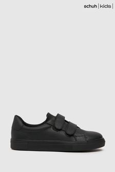 Schuh Logic Junior Black Patent Shoe Shoes (U96297) | £22