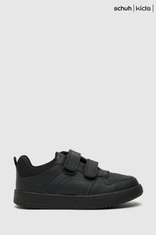Schuh Junior Machine Black Trainers (U96300) | £22
