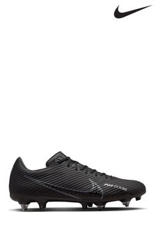 Nike Black Zoom Mercurial Vapor 15 Soft Ground Football Boots (U97233) | £80