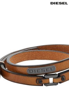 Diesel Jewellery Gents Brown Stackables Bracelet