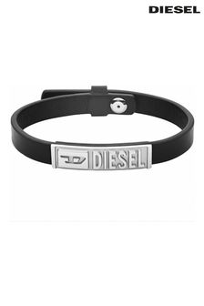 Diesel Jewellery Gents Black Stackables Bracelet