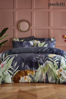 Riva Paoletti Multicolour Artemis Tropical Reversible Duvet Cover And Pillowcase Set
