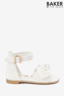 Baker by Ted Baker Ivory Bow Sandals (U99877) | £36