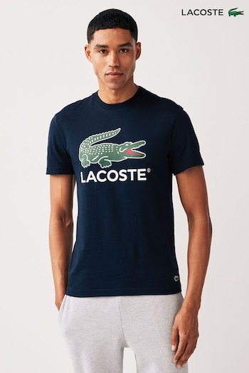 Lacoste Signature Print T-Shirt (100980) | £60