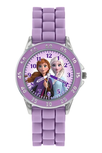 Peers Hardy Purple Disney 2 Frozen Silicon Strap Watch (101180) | £20