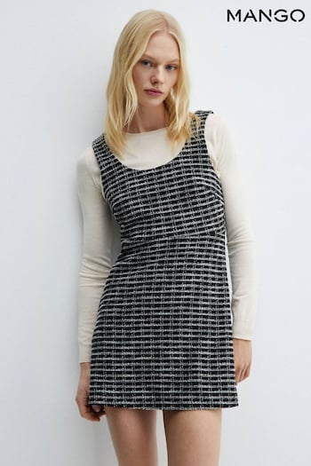 Mango Check Tweed Dress (102464) | £46
