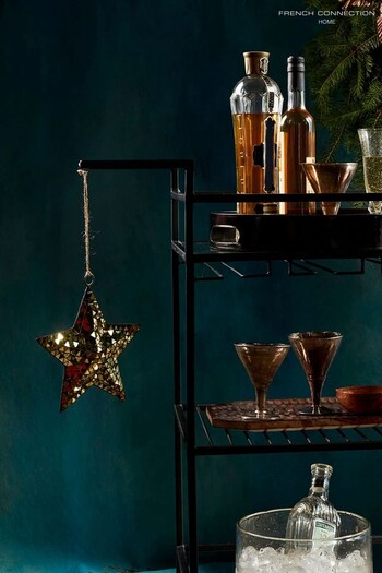 French Connection Gold Apollo Star Ornament (103664) | £11