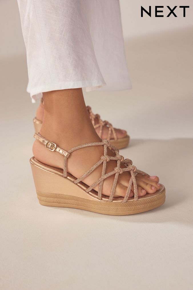 Buy Women s Sandals Wedge Footwear Online Next UK