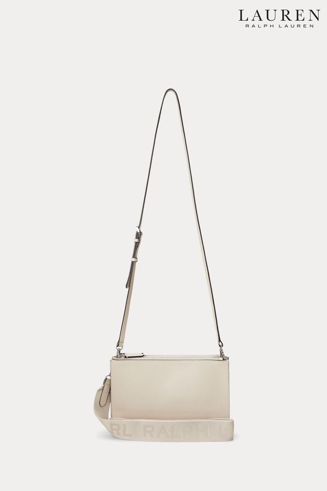 Ralph lauren cream bag new arrivals
