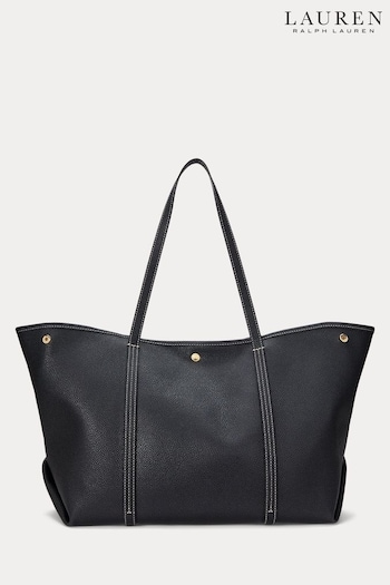 Lauren Ralph Lauren Pebbled Leather Large Emerie Tote Bag (104325) | £459