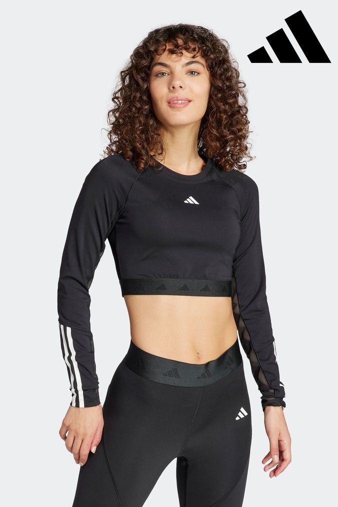 Adidas girls crop top new arrivals