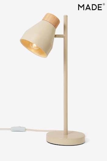 MADE.COM Cream Albert Table Lamp (104542) | £55