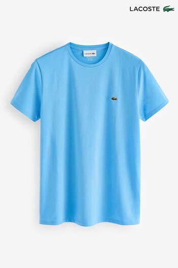 Lacoste Mens Blue Core Essentials Men T-Shirt (104991) | £55