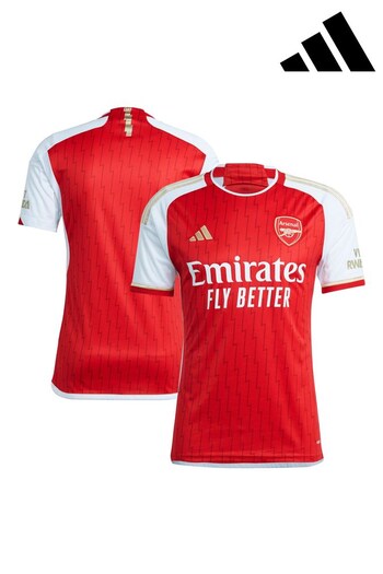 adidas Red Arsenal Home Shirt 2023-24 (105516) | £80