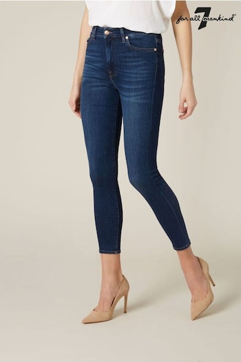 7 For All Mankind Aubrey High Rise Skinny Jeans (105845) | £200