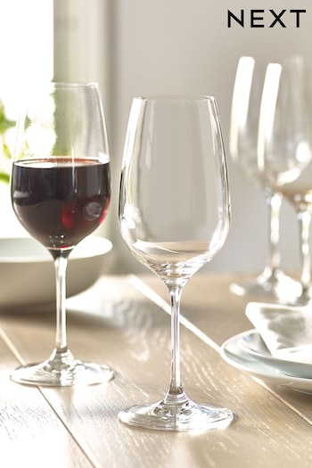 Clear Nova Wine Glasses Set of 4 Red Wine Glasses (105974) | £20