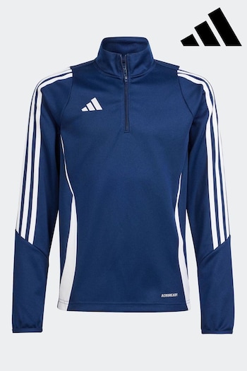 adidas Navy Blue Tiro24 Top (106514) | £30