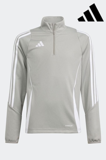 adidas Grey TIRO24 TRTOPY Sweat Top (106595) | £30