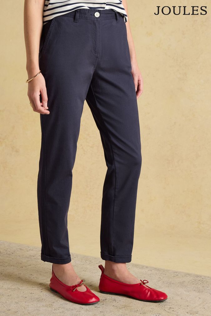 Buy Women s Elasticated Chino Trousers Online Next UK