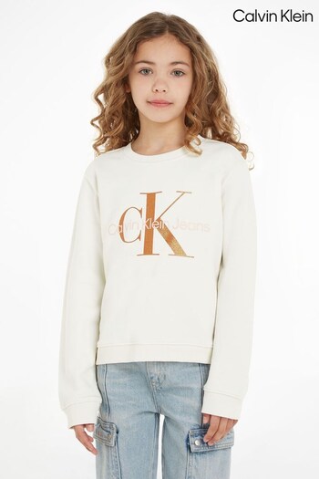 Calvin k50k508758 Klein Kids Monogram Sweatshirt (106858) | £75