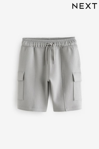 Grey Smart Cargo Jersey Shorts (3-16yrs) (107247) | £11 - £16