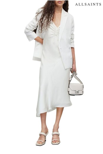 AllSaints Alexia White Dress (107593) | £199
