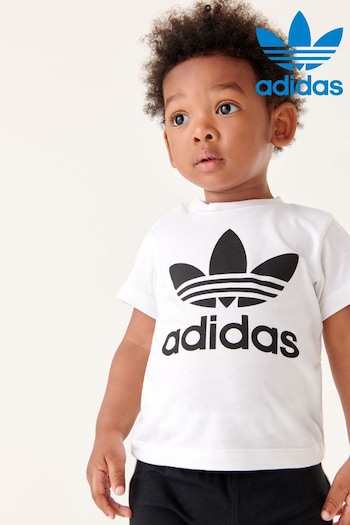 adidas estilo Originals Infant Trefoil T-Shirt (107924) | £13
