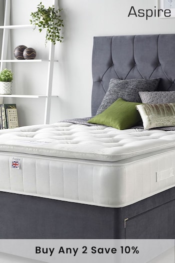 Aspire Furniture Natural Cashmere Pillowtop Mattress (108744) | £300 - £580