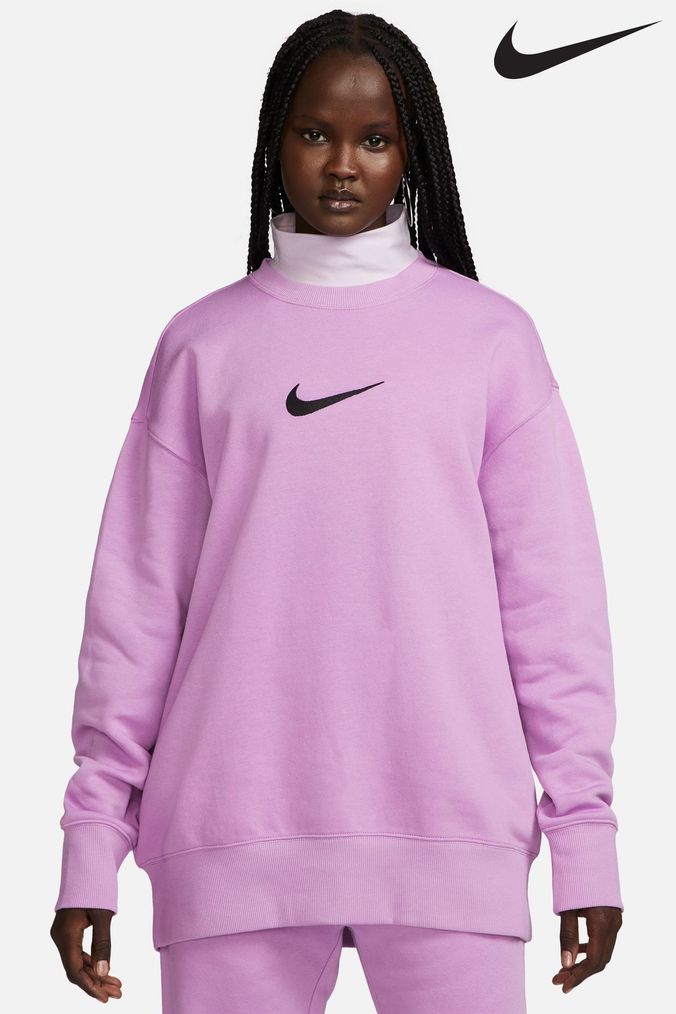 Nike lilac cheap sweatshirt