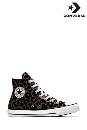 Converse Leopard Youth All Star High Top Trainers (109897) | £45