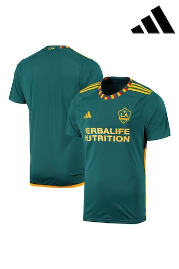 adidas Green LA Galaxy Away 2023-25 Shirt (110544) | £70