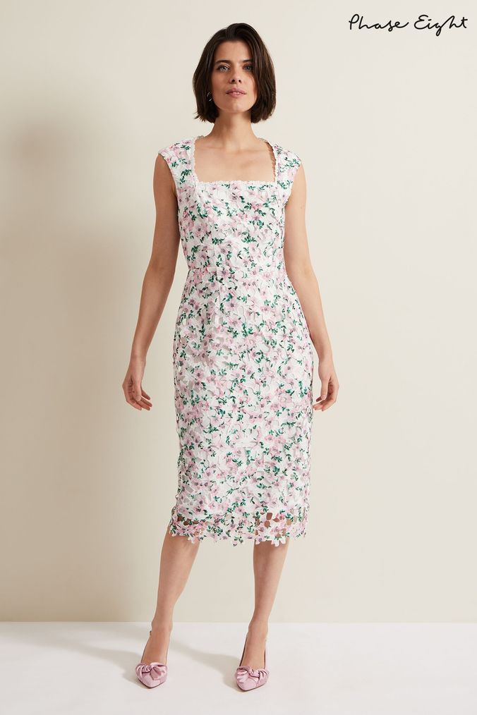 White dress deals phase eight