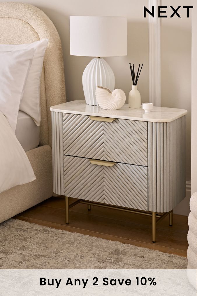 Pre assembled bedside table sale